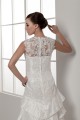 Satin Lace Taffeta Sleeveless A-Line V-Neck New Arrival Wedding Dresses 2030856 Satin Lace Taffeta Sleeveless A-Line V-Neck New Arrival Wedding Dresses 2030856