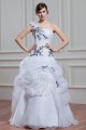 Satin Organza Ball Gown Sleeveless One-Shoulder Wedding Dresses 2030861 Satin Organza Ball Gown Sleeveless One-Shoulder Wedding Dresses 2030861