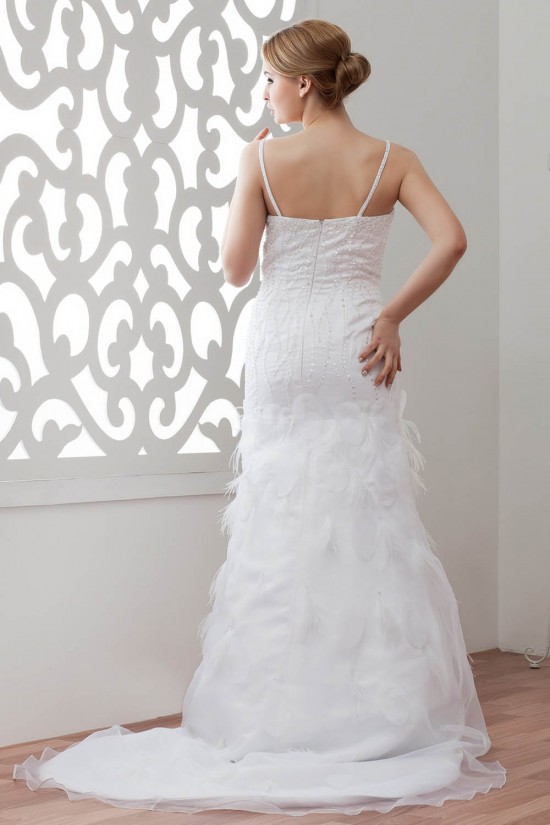 Satin Organza Sleeveless A-Line Sweetheart Embellished Wedding Dresses 2030866 Satin Organza Sleeveless A-Line Sweetheart Embellished Wedding Dresses 2030866