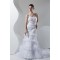 Satin Organza Soft Sweetheart Mermaid/Trumpet Beading Wedding Dresses 2030867