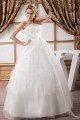 Ball Gown Satin Organza Strapless Sleeveless Princess Floor-Length Wedding Dresses 2030869 Ball Gown Satin Organza Strapless Sleeveless Princess Floor-Length Wedding Dresses 2030869