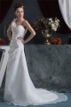 Sheath/Column One-Shoulder Satin Organza Beautiful Beaded Lace Wedding Dresses 2030872 Sheath/Column One-Shoulder Satin Organza Beautiful Beaded Lace Wedding Dresses 2030872