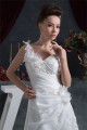 Sheath/Column One-Shoulder Satin Organza Beautiful Beaded Lace Wedding Dresses 2030872 Sheath/Column One-Shoulder Satin Organza Beautiful Beaded Lace Wedding Dresses 2030872