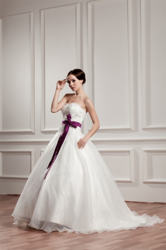 A-Line Sleeveless Satin Taffeta Sweetheart Lace Wedding Dresses 2030881 A-Line Sleeveless Satin Taffeta Sweetheart Lace Wedding Dresses 2030881