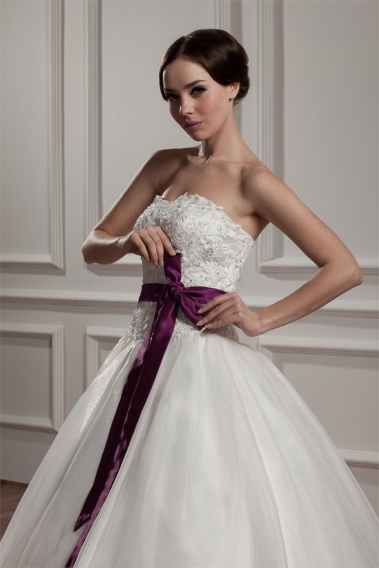 A-Line Sleeveless Satin Taffeta Sweetheart Lace Wedding Dresses 2030881 A-Line Sleeveless Satin Taffeta Sweetheart Lace Wedding Dresses 2030881
