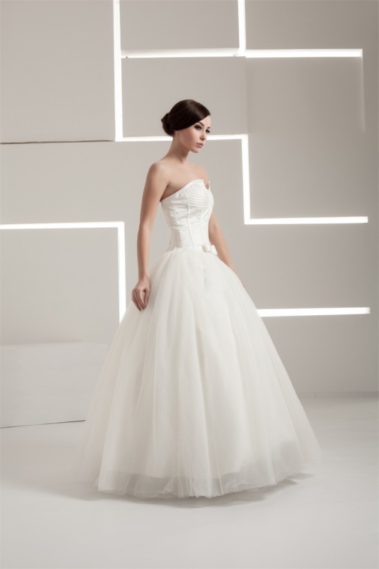 Satin Taffeta A-Line Strapless Sleeveless Wedding Dresses 2030883 Satin Taffeta A-Line Strapless Sleeveless Wedding Dresses 2030883