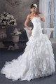Satin Taffeta Fine Netting Princess Sweetheart Wedding Dresses 2030884