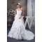 Satin Taffeta Fine Netting Princess Sweetheart Wedding Dresses 2030884