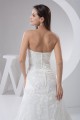 Satin Taffeta Fine Netting Sweetheart A-Line Lace Wedding Dresses 2030885