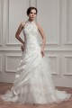Satin Taffeta Halter A-Line Sleeveless Beaded Lace Wedding Dresses 2030886 Satin Taffeta Halter A-Line Sleeveless Beaded Lace Wedding Dresses 2030886