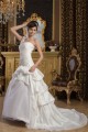 Satin Taffeta Sleeveless A-Line One-Shoulder Sweet Wedding Dresses 2030888 Satin Taffeta Sleeveless A-Line One-Shoulder Sweet Wedding Dresses 2030888