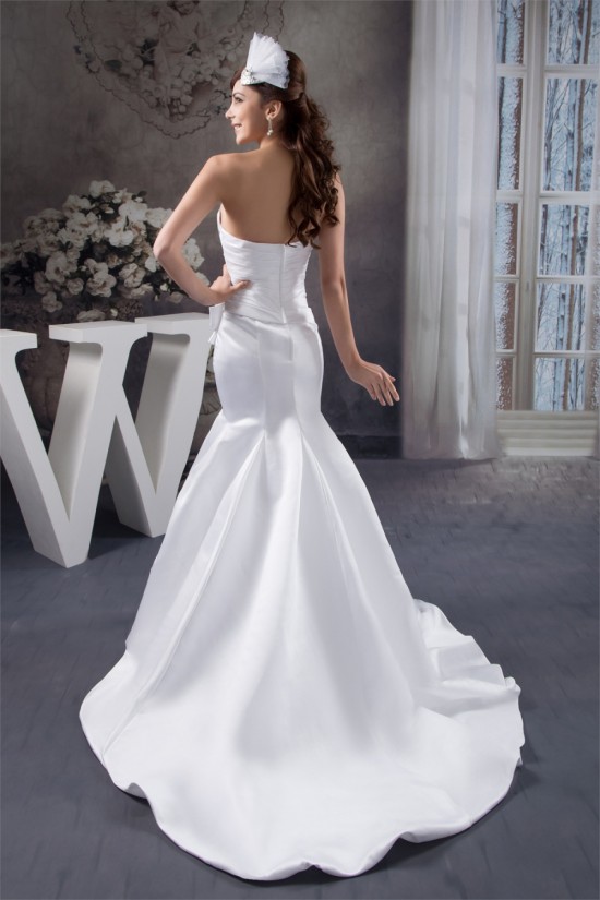 Mermaid/Trumpet Strapless Court Train Wedding Dresses 2030892 Mermaid/Trumpet Strapless Court Train Wedding Dresses 2030892