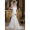 Mermaid/Trumpet Satin Taffeta One-Shoulder Sweetheart Wedding Dresses 2030893