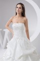 Satin Taffeta Strapless A-Line Sleeveless Sweet Wedding Dresses 2030895 Satin Taffeta Strapless A-Line Sleeveless Sweet Wedding Dresses 2030895