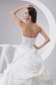 Satin Taffeta Strapless A-Line Sleeveless Sweet Wedding Dresses 2030895 Satin Taffeta Strapless A-Line Sleeveless Sweet Wedding Dresses 2030895