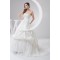 Satin Taffeta Strapless A-Line Sleeveless Sweet Wedding Dresses 2030895