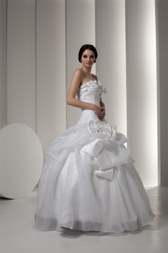 Satin Taffeta Strapless Sleeveless Ball Gown Sweet Wedding Dresses 2030896 Satin Taffeta Strapless Sleeveless Ball Gown Sweet Wedding Dresses 2030896
