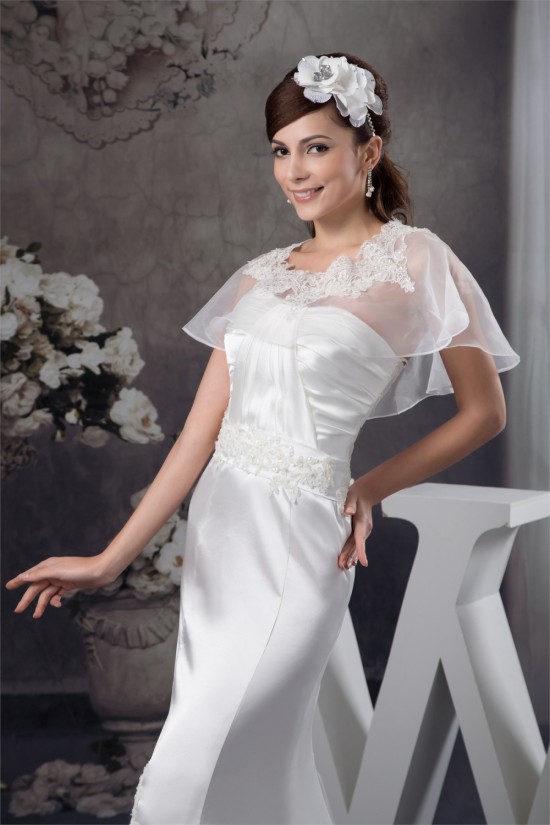 Silk like Satin Soft Sweetheart Mermaid/Trumpet Sweet Lace Wedding Dresses 2030904 Silk like Satin Soft Sweetheart Mermaid/Trumpet Sweet Lace Wedding Dresses 2030904