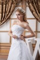 A-Line Satin Organza Strapless Beaded Lace Wedding Dresses 2030907 A-Line Satin Organza Strapless Beaded Lace Wedding Dresses 2030907