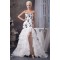 Sleeveless A-Line Sweetheart Satin Ruffles Wedding Dresses 2030915