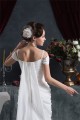 Sheath/Column Chiffon Off-the-Shoulder Wedding Dresses 2030921 Sheath/Column Chiffon Off-the-Shoulder Wedding Dresses 2030921