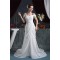 Sheath/Column Chiffon Off-the-Shoulder Wedding Dresses 2030921