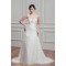 Sleeveless Lace Taffeta Sweetheart A-Line Best Wedding Dresses 2030924