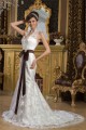 Mermaid/Trumpet Sleeveless Satin Lace Halter Sweet Wedding Dresses 2030926 Mermaid/Trumpet Sleeveless Satin Lace Halter Sweet Wedding Dresses 2030926