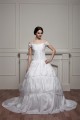 Sleeveless Off-the-Shoulder Satin Taffeta Wedding Dresses 2030929