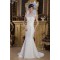 Sleeveless Portrait Satin Lace Mermaid/Trumpet New Arrival Wedding Dresses 2030932