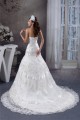 Sleeveless Satin Lace A-Line Strapless Beautiful Wedding Dresses 2030937 Sleeveless Satin Lace A-Line Strapless Beautiful Wedding Dresses 2030937