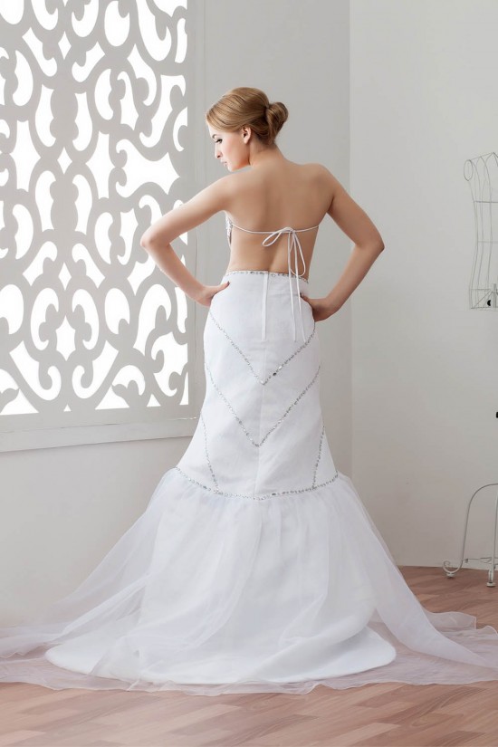 Sleeveless Satin Lace Organza A-Line Sweetheart Beaded Wedding Dresses 2030939 Sleeveless Satin Lace Organza A-Line Sweetheart Beaded Wedding Dresses 2030939