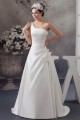 Sleeveless Satin One-Shoulder A-Line Beaded Wedding Dresses 2030941 Sleeveless Satin One-Shoulder A-Line Beaded Wedding Dresses 2030941