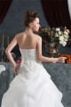 Sleeveless Satin Satin Organza Sweetheart Lace Wedding Dresses 2030943