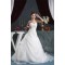 Sleeveless Satin Satin Organza Sweetheart Lace Wedding Dresses 2030943
