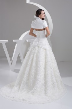 Sleeveless Satin Taffeta Netting Strapless Most Beautiful Wedding Dresses 2030948