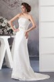 Sheath/Column Strapless Sweep Train Beaded Lace Wedding Dresses 2030950 Sheath/Column Strapless Sweep Train Beaded Lace Wedding Dresses 2030950