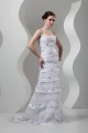 Sleeveless Soft Sweetheart A-Line Satin Organza Embellished Wedding Dresses 2030956 Sleeveless Soft Sweetheart A-Line Satin Organza Embellished Wedding Dresses 2030956