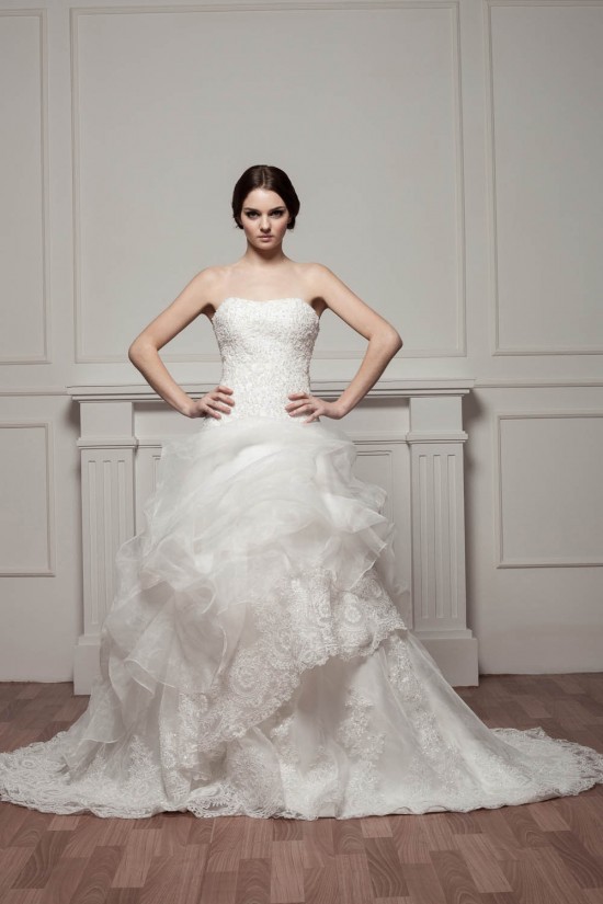 Sleeveless Soft Sweetheart A-Line Lace Wedding Dresses 2030957 Sleeveless Soft Sweetheart A-Line Lace Wedding Dresses 2030957