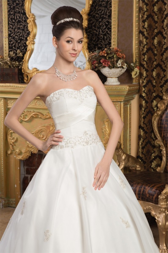Sleeveless Soft Sweetheart Satin A-Line Beautiful Wedding Dresses 2030958 Sleeveless Soft Sweetheart Satin A-Line Beautiful Wedding Dresses 2030958