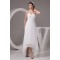Sleeveless Spaghetti Straps Chiffon Reception Wedding Dresses 2030959