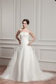 A-Line Sleeveless Strapless Satin Beaded Lace Wedding Dresses 2030963 A-Line Sleeveless Strapless Satin Beaded Lace Wedding Dresses 2030963
