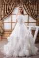 Sleeveless Strapless Satin Organza A-Line Wedding Dresses 2030966 Sleeveless Strapless Satin Organza A-Line Wedding Dresses 2030966