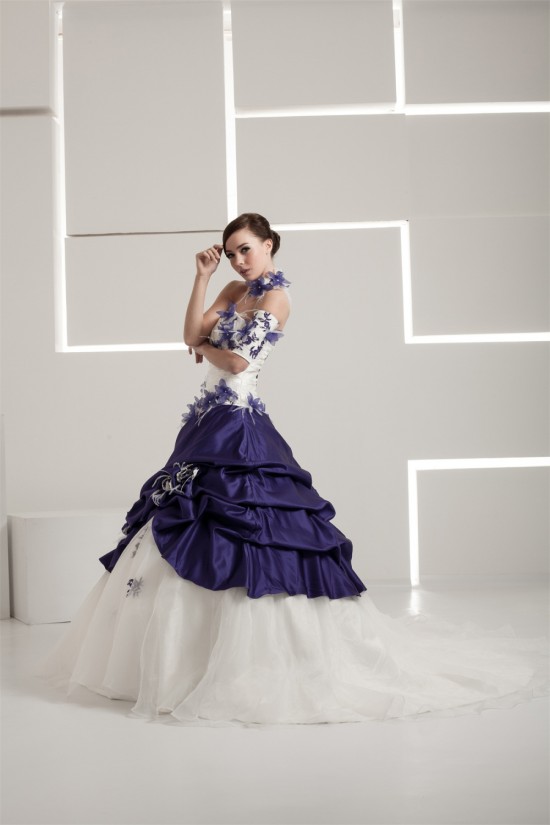 Sleeveless Strapless Satin Taffeta A-Line Wedding Dresses 2030968 Sleeveless Strapless Satin Taffeta A-Line Wedding Dresses 2030968