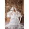 Sleeveless Strapless Satin Taffeta Ball Gown Lace Wedding Dresses 2030969