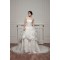 Sleeveless Sweetheart A-Line Satin Lace Beautiful Wedding Dresses 2030972