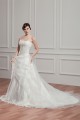 A-Line Satin Lace Beautiful Sleeveless Strapless Wedding Dresses 2030973 A-Line Satin Lace Beautiful Sleeveless Strapless Wedding Dresses 2030973
