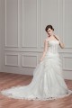 A-Line Satin Lace Beautiful Sleeveless Strapless Wedding Dresses 2030973 A-Line Satin Lace Beautiful Sleeveless Strapless Wedding Dresses 2030973