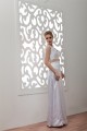 Sleeveless V-Neck Elastic Woven Satin Sheath/Column Wedding Dresses 2030974 Sleeveless V-Neck Elastic Woven Satin Sheath/Column Wedding Dresses 2030974