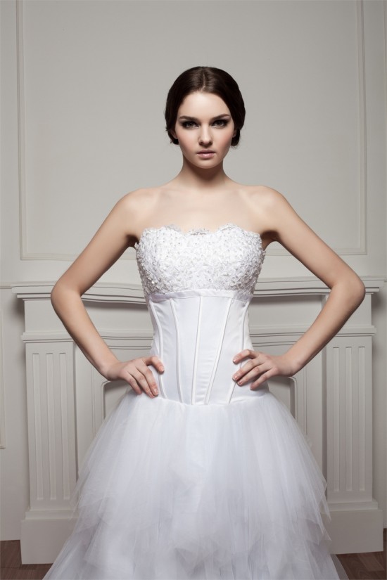 A-Line Strapless Princess Sleeveless Wedding Dresses 2030983 A-Line Strapless Princess Sleeveless Wedding Dresses 2030983